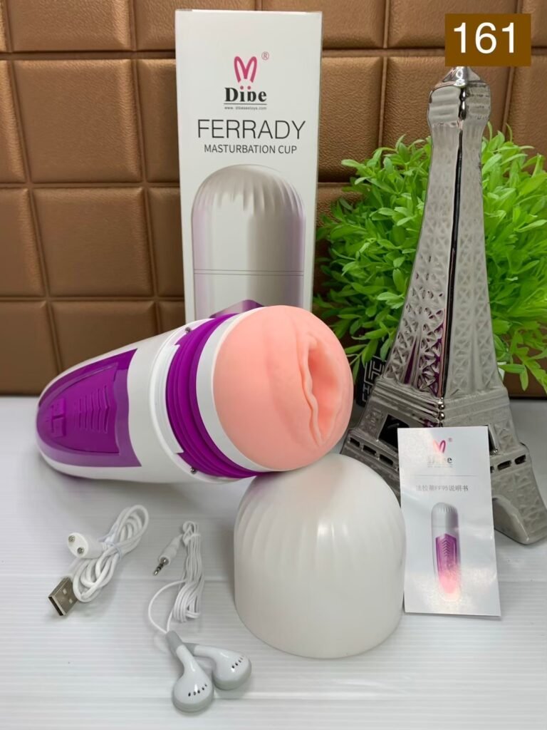 Ferrady Masturbation Cup Rechargeable Male Stroker Nigh8Toys UAE Saudi Arabia