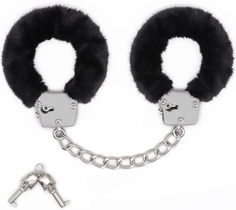 Fur Handcuffs with Safety Keys
